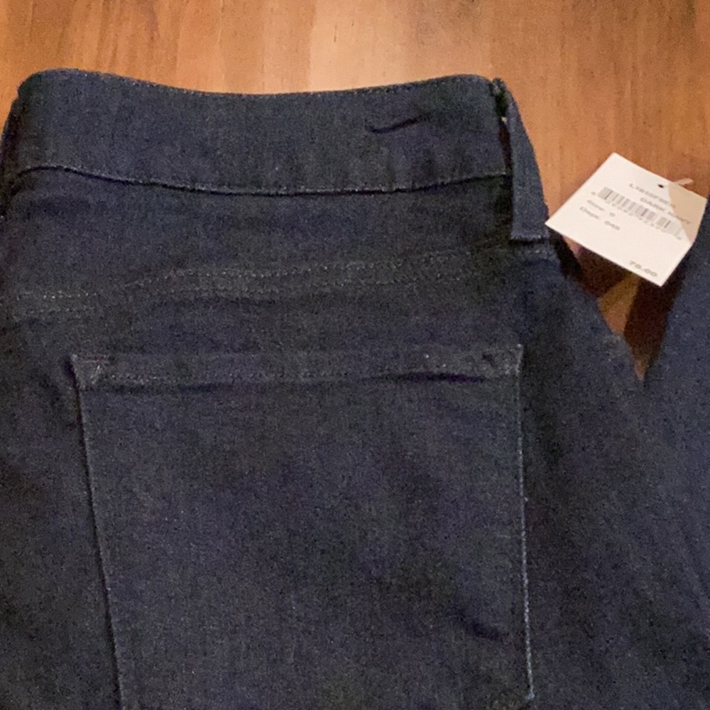 NYDJ dark blue denim. Size 8 new with tickets